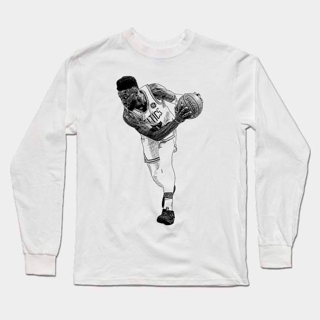 Jaylen Brown Long Sleeve T-Shirt by Puaststrol